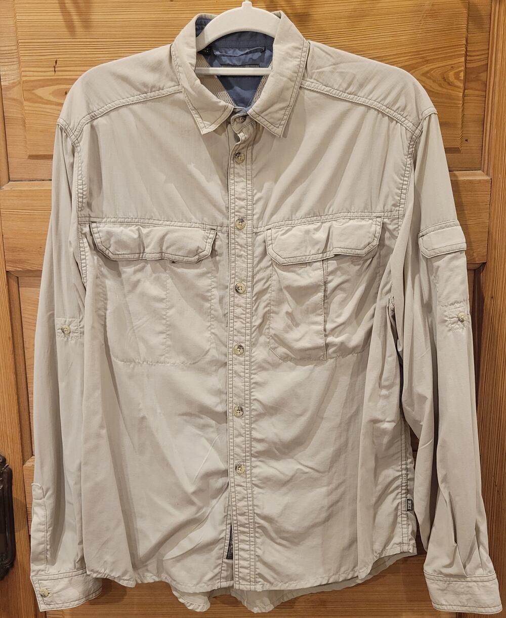 Men's Lightweight Long-Sleeve Shirt - Sand